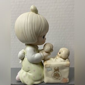 Precious Moments "Always Room For One More " Sam Butcher..little girl w/puppies